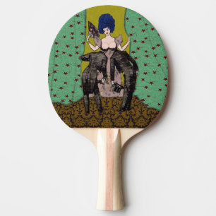 Pala De Ping Pong Hombres calvos - Ping Pong Paddle