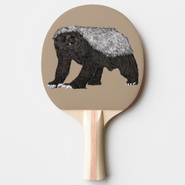 Pala De Ping Pong Honey Badger Nasty  (Anverso)