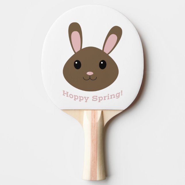 Pala De Ping Pong Hoppy Spring Bunny (Anverso)