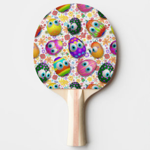 Pala De Ping Pong Huevos de Pascua lindos y divertidos dibujos anima
