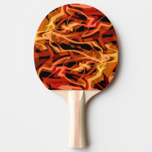 Pala De Ping Pong Huevos y pimientos desconcertados