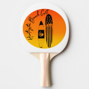 Pala De Ping Pong Huntington Beach Surfboards y Sunsets