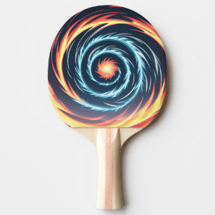 Pala De Ping Pong Huracán de fuego, potencia explosiva, llama explos