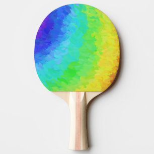 Pala De Ping Pong Icación del arcoiris