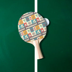 Pala De Ping Pong Icónico Farmacéutico Profesional Diseñado