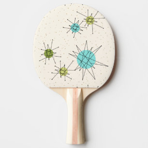 Pala De Ping Pong Icónicos estallidos atómicos Ping Pong Paddle