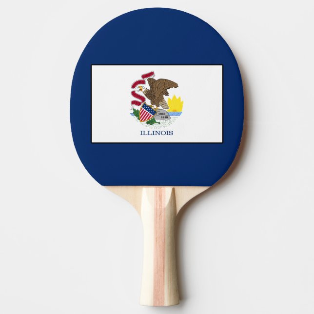 Pala De Ping Pong Illinois (Anverso)