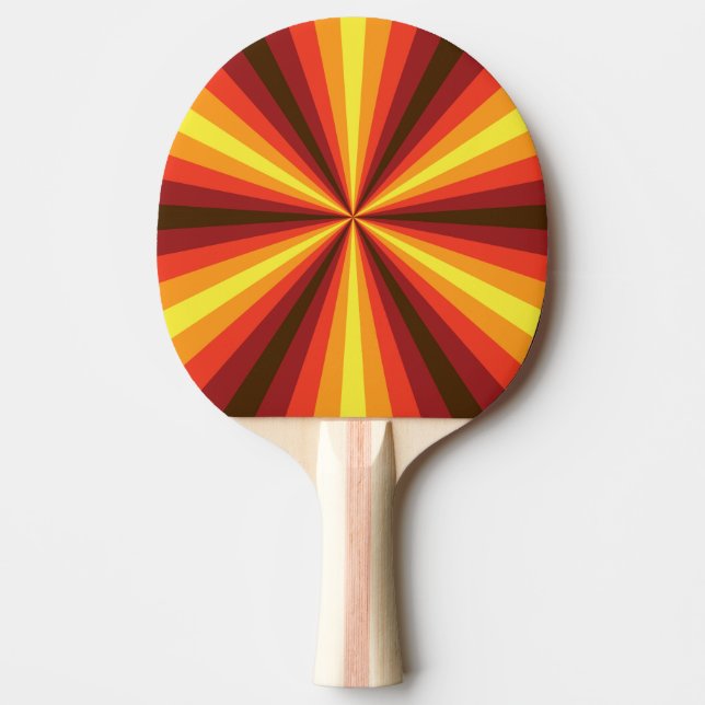 Pala De Ping Pong Ilusión de otoño Ping Pong Paddle (Anverso)