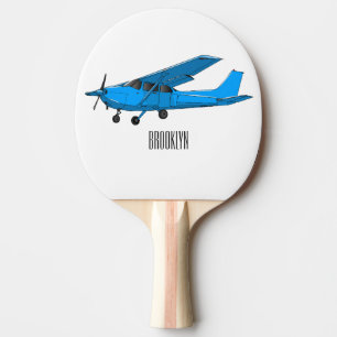 Pala De Ping Pong Ilustracion de personalizado de aviones