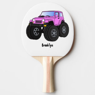 Pala De Ping Pong Ilustracion de personalizado de camiones gigantes