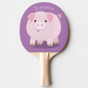 Pala De Ping Pong Ilustracion de personalizado de costillar de cacer