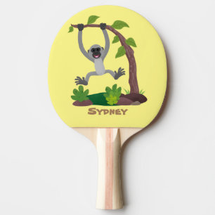 Pala De Ping Pong Ilustracion de personalizado de gambas de gambas a