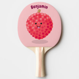 Pala De Ping Pong Ilustracion de personalizado de linché rosado
