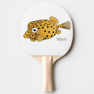 Pala De Ping Pong Ilustracion de personalizado de pez dorado