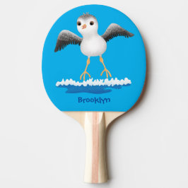 Pala De Ping Pong Ilustracion de personalizado de sandpier de bebé