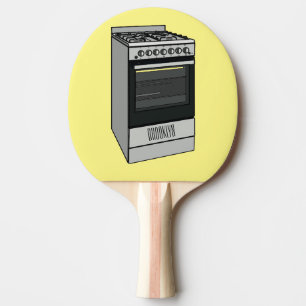 Pala De Ping Pong Ilustracion de personalizado eléctrico