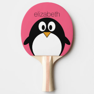 Pala De Ping Pong Ilustracion de pingüino Personalizado caliente ne