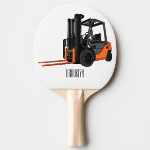 Pala De Ping Pong Ilustracion del personalizado de elevación de la h