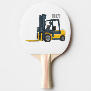Pala De Ping Pong Ilustracion del personalizado de elevación de la h
