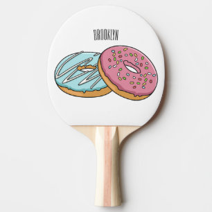 Pala De Ping Pong Ilustracion Donut personalizado