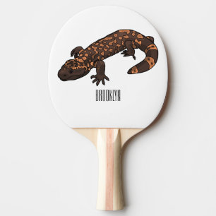Pala De Ping Pong Ilustracion monstruo personalizado Gila
