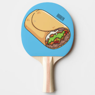 Pala De Ping Pong Ilustracion personalizado Burrito