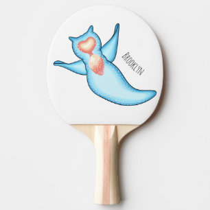 Pala De Ping Pong Ilustracion personalizado de ángel de mar