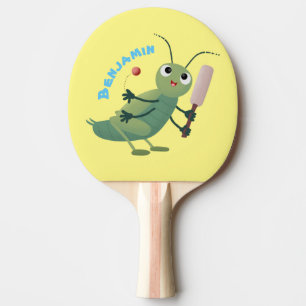 Pala De Ping Pong Ilustracion personalizado de insectos de cricket v