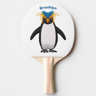 Pala De Ping Pong Ilustracion personalizado de los macarrones de pin