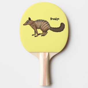 Pala De Ping Pong Ilustracion personalizado de número feliz lindo