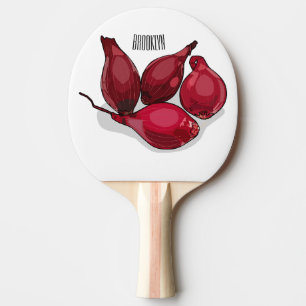 Pala De Ping Pong Ilustracion personalizado de Shallot