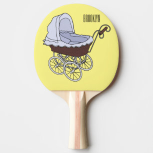 Pala De Ping Pong Ilustracion personalizado de Stroller