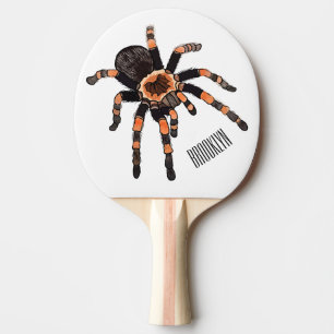 Pala De Ping Pong Ilustracion personalizado de Tarantula