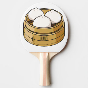Pala De Ping Pong Ilustracion personalizado Dim sum