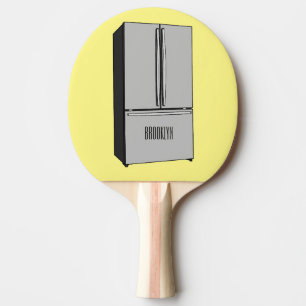 Pala De Ping Pong Ilustracion personalizado frigorífico de puerta fr