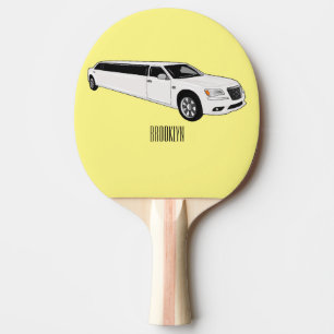Pala De Ping Pong Ilustracion personalizado limusina