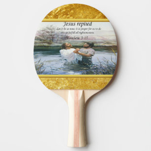 Pala De Ping Pong Imagen dos del Bautismo de Jesucristo
