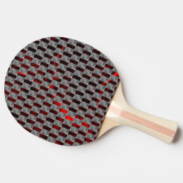 Pala De Ping Pong Imagen roja bajo placas grises, formas rectangular