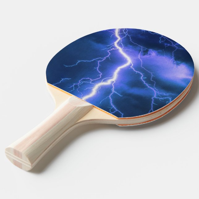 Pala De Ping Pong Impactante paro relámpago (Ángulo frontal)