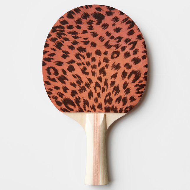 PALA DE PING PONG IMPRESIÓN ANIMAL EN ROPA (Anverso)