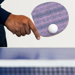 Pala De Ping Pong Impresión de animales de piel de serpiente rosa