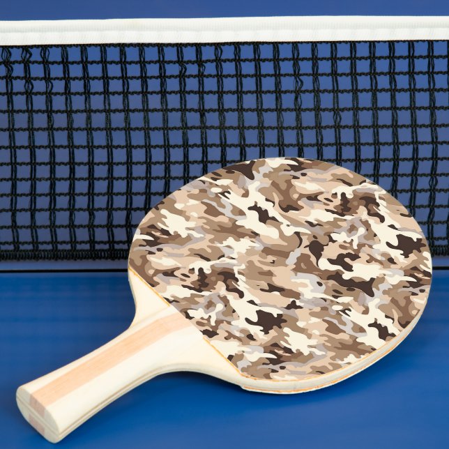 Pala De Ping Pong Impresión de campaña militar de Ping Pong Paddle (in situ)