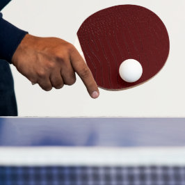 Pala De Ping Pong Impresión de la piel de cocodrilo rojo varada