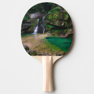 Pala De Ping Pong Impresionante cascada Virje, Poster de Eslovenia