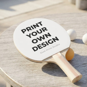 Pala De Ping Pong Imprimir Personalizado Imprimiendo lo Mío Bajo P