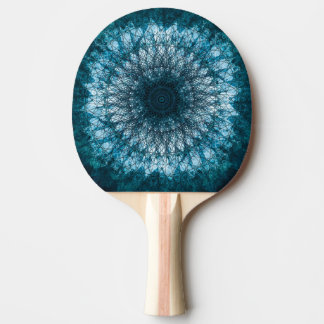 Pala De Ping Pong Índigo Blue Mandala