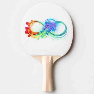 Pala De Ping Pong Infinidad con las medusas del arcoiris