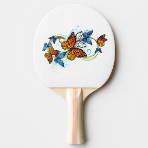 Pala De Ping Pong Infinidad de Mariposas Monarca