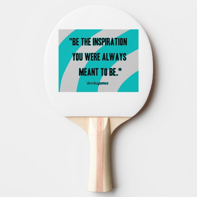Pala De Ping Pong Inspiración Ping Pong Paddle (Anverso)