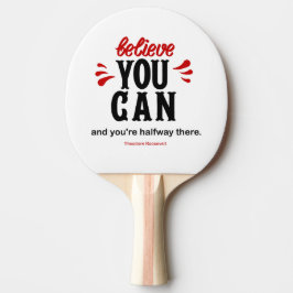 Pala De Ping Pong Inspirando una famosa cita presidencial